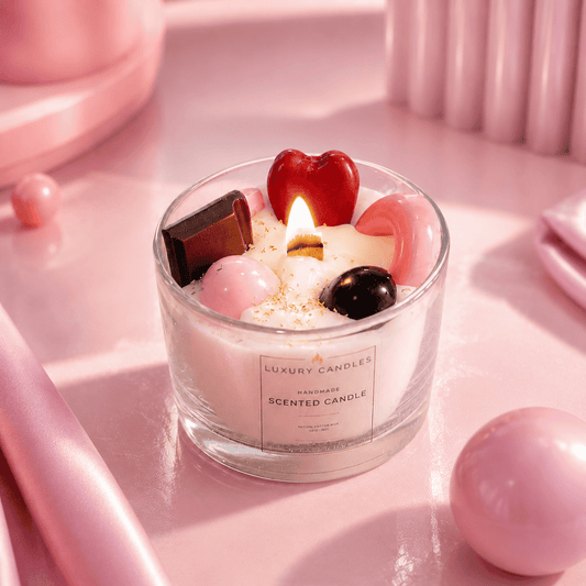 Dišeča sveča Cholcolate Truffle Luxury Candles – vonj čokoladnih tartufov