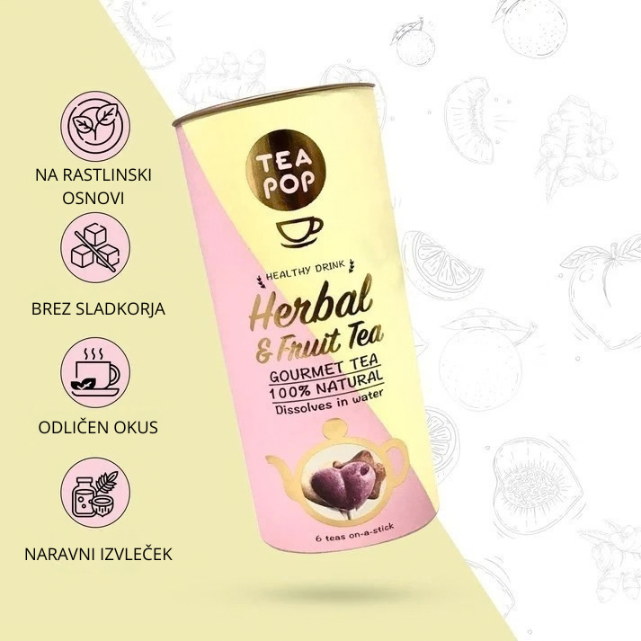 Živahna čajna kolekcija - Vibrant Tea-pop